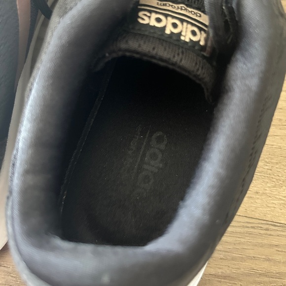 Adidas Cloudfoam Black & Rose Gold Sneakers – Women’s Size 7, Lace – EUC - Picture 10 of 10